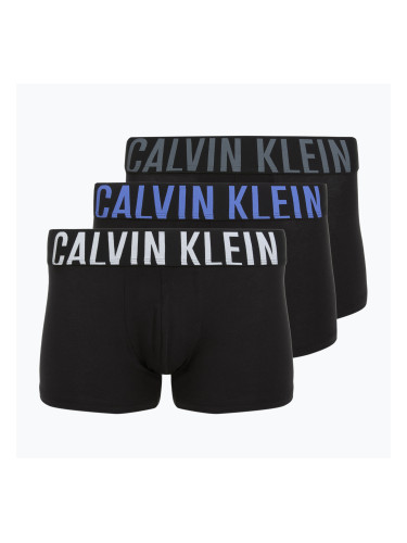 Боксерки Calvin Klein 000NB3608A Trunks 3 чифта black bodies/turbulence/white/iridescent
