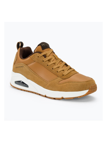 Мъжки обувки SKECHERS Uno Stacre whiskey/white
