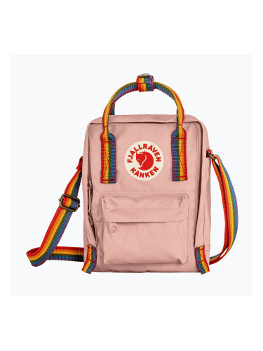 Торбичка Fjällräven Kanken Rainbow Sling 2,5 l chalk rose/rainbow