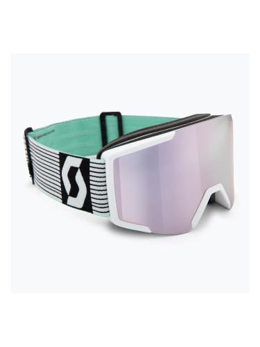 Скиорски очила SCOTT Shield white/mint green/amp lavender chrome
