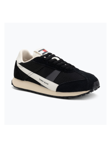 Дамски обувки Tommy Jeans Retro Runner Archive black/ivory