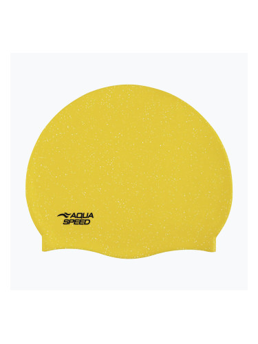 Шапка за плуване AQUA-SPEED Reco жълта
