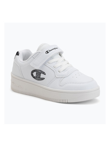 Детски обувки Champion RD18 Platform Glitter G PS Low Cut wht/nbk