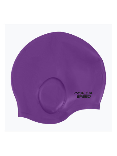AQUA-SPEED Шапка за плуване Шапка за уши 09 лилава 128