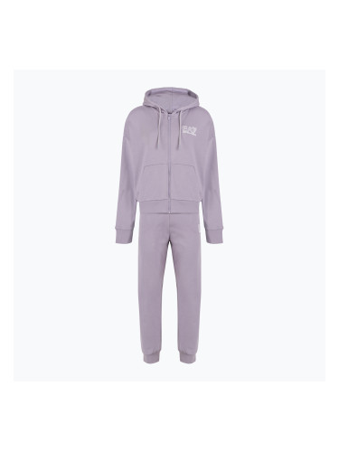 Дамски анцуг EA7 Emporio Armani Train Visibility HO CH FZ лавандулово сив