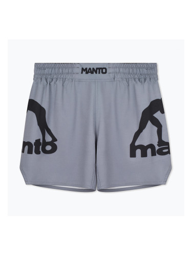 Мъжки шорти за тренировка MANTO Dual gray