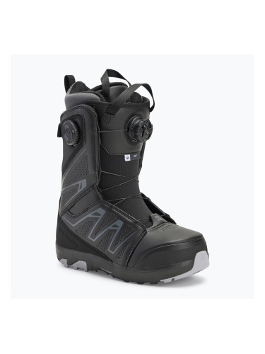 Дамски обувки за сноуборд Salomon Ivy Boa SJ Boa W black/black/lilac grey