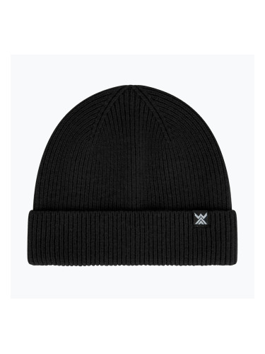 Зимна шапка WOOLCANO Merino HAT0440 black