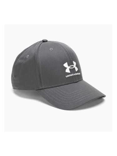 Мъжка бейзболна шапка Under Armour Branded Lockup Adj pitch grey/white