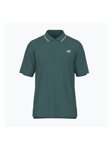 Мъжка тениска New Balance Tournament Polo new spruce