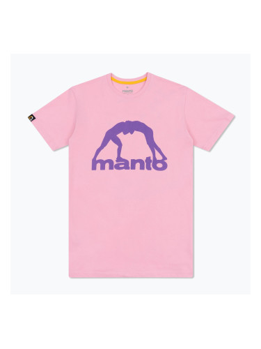 Мъжка тениска MANTO Vibe 25 pink/purple