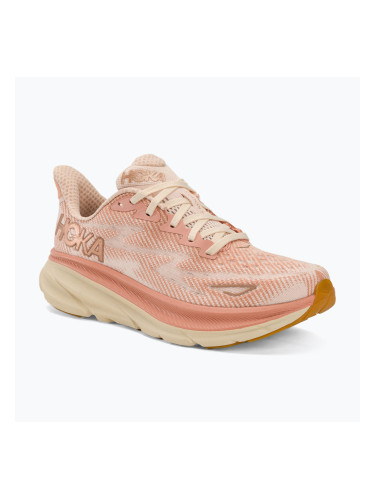 Дамски обувки за бягане HOKA Clifton 9 sandstone/cream