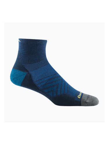 Мъжки чорапи Darn Tough Run 1/4 eclipse