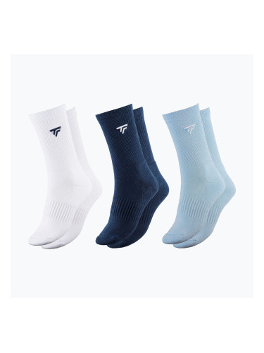 Чорапи Tecnifibre Classic 3 чифта white/marine