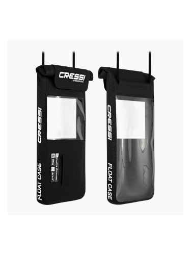 Cressi Float Case Dry Водоустойчив калъф за телефон черен