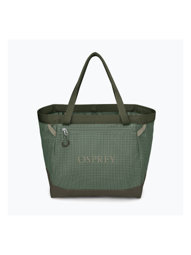 Osprey Transporter Gear Tote 28 l борово листо / сиво на цвят