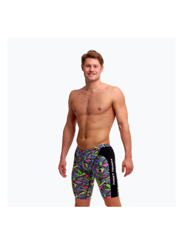 Мъжки плувни шорти тип клин Funky Trunks Training Jammers bits of peace
