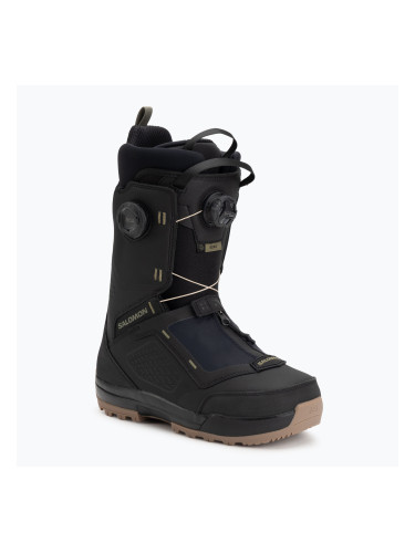 Мъжки обувки за сноуборд Salomon Echo Dual Boa black/black/deep lichen green