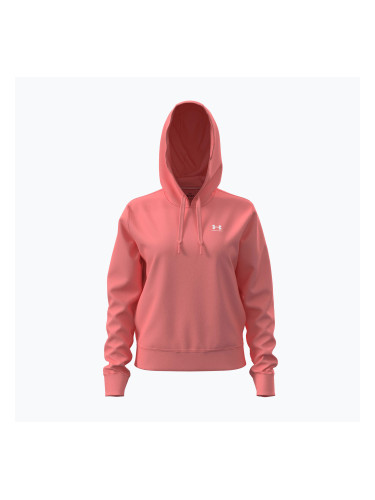 Дамски суитшърт Under Armour Sport Terry Hoodie posh pink/white