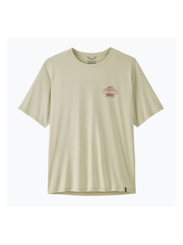 Мъжка тениска Patagonia Capilene Cool Daily - Great Waves dyno white