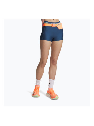 Дамски шорти за тренировка Under Armour HeatGear Shorty Wham blue/blue haze