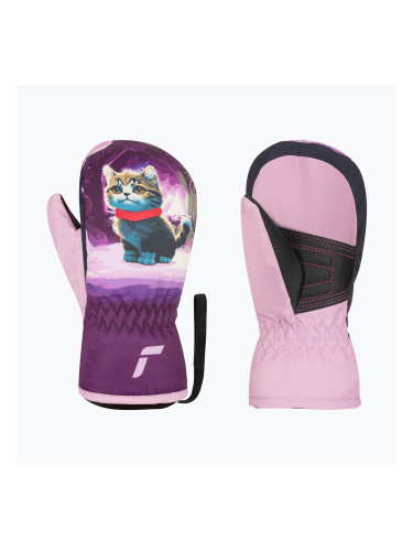 Детски скиорски ръкавици Reusch Scottie Mitten cat