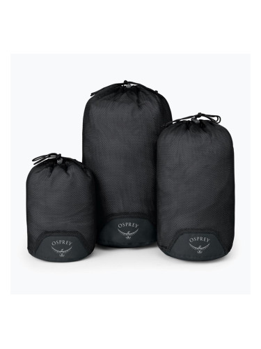 Комплект органайзери Osprey Daylite Mesh Stuff Sacks 3 бр. black