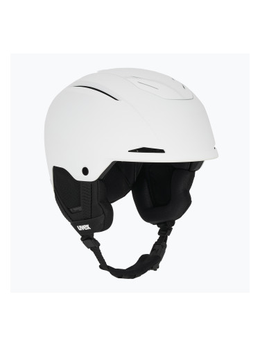 Скиорска каска UVEX Resolution white matt