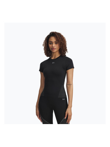 Дамска тениска за тренировка Under Armour Vanish Seamless black/steel/steel