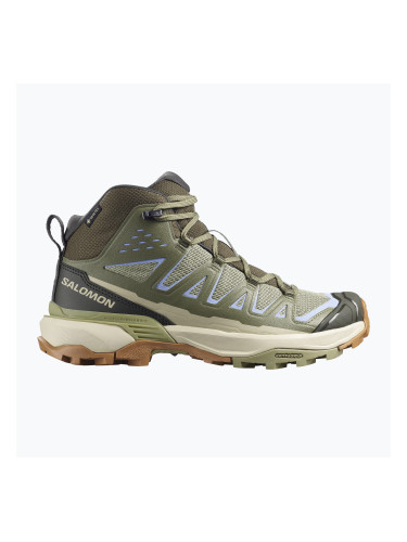 Дамски обувки за трекинг Salomon X Ultra 360 Edge Mid GTX tea/deep lichen green