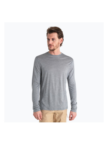 Мъжка блуза с дълъг ръкав за трекинг icebreaker Merino 125 Cool-Lite Sphere III LS Tee metro heather
