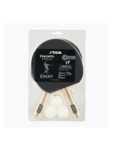 Комплект за тенис на маса STIGA Sway Set black
