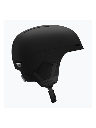 Скиорска каска Salomon Brigade Round Fit black