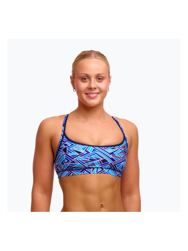 Горнище на бански костюм Funkita Sports Top blue bits