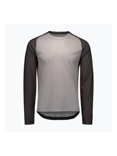 Мъжка блуза с дълъг ръкав за колоездене POC Motion Air Jersey granite grey