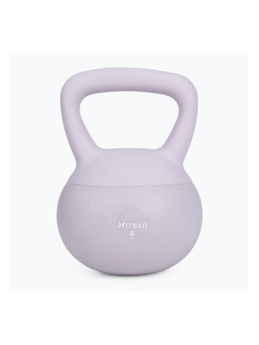 Мек kettlebell XTREXO 6 kg purple