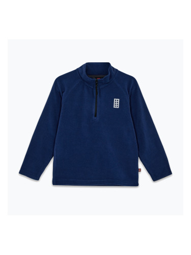 Детски суитшърт от полар LEGO Lwsinclair 702 dark blue