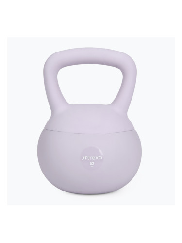Мек kettlebell XTREXO 10 kg purple