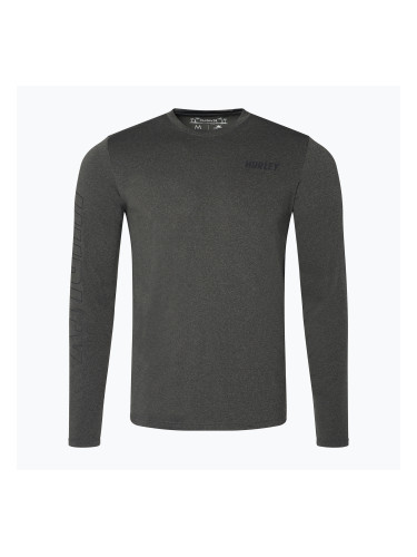 Hurley мъжки H2O-Dri Easton black heather дълъг ръкав