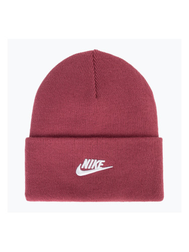 Мъжка зимна шапка Nike Peak Futura Beanie sweet beet/white