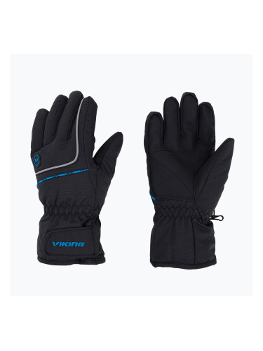 Детски ски ръкавици Viking Kevin черни 120/11/2255/15