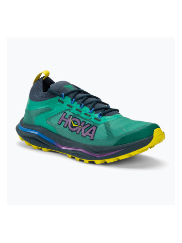 Дамски обувки за бягане HOKA Zinal 2 tech green/strata