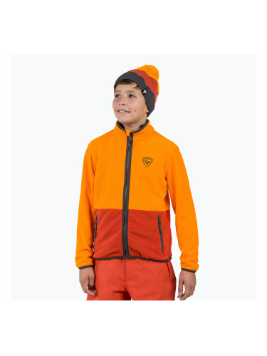 Детски суитшърт Rossignol Jr Strawpile Fleece Fz sunburst