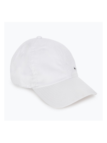 Бейзболна шапка Nike Dri-Fit Club Unstructured Metal Swoosh бяла/металическо сребро