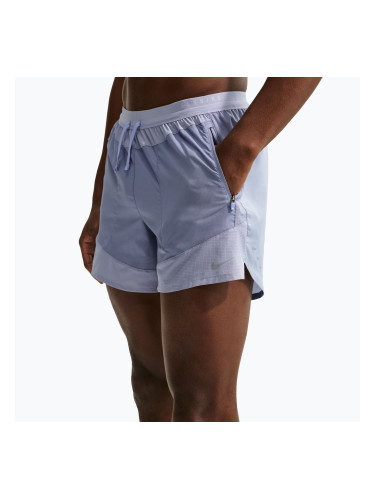 Мъжки шорти Nike Stride Dri-Fit Brief-Lined 5“ iron purple/indigo haze