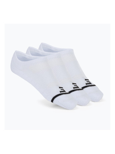 Дамски чорапи SKECHERS 1/2 Terry No Show 3 чифта white traditional