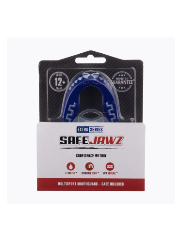 Протектор за челюсти SAFEJAWZ Extro Series син SJSHARKA