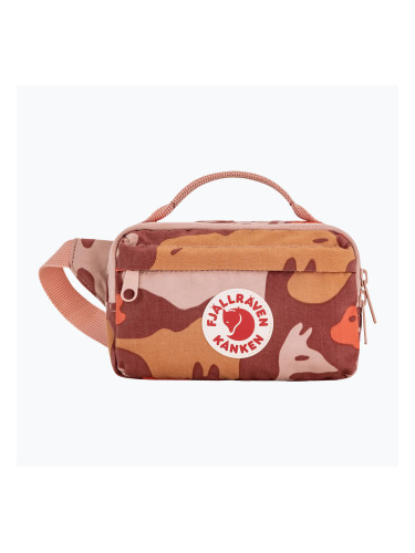 Чантичка за кръста Fjällräven Kanken Graphics Hip Pack chalk rose/hidden animals