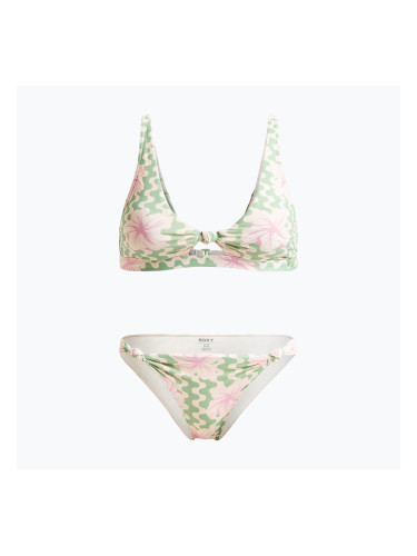 Дамски бански от две части ROXY Hibiscus Daze Удължен Tri basil party waves yw