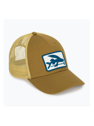 Дамска шапка с козирка Patagonia Flying Fish LoPro Trucker flying fish fork/bobcat brown